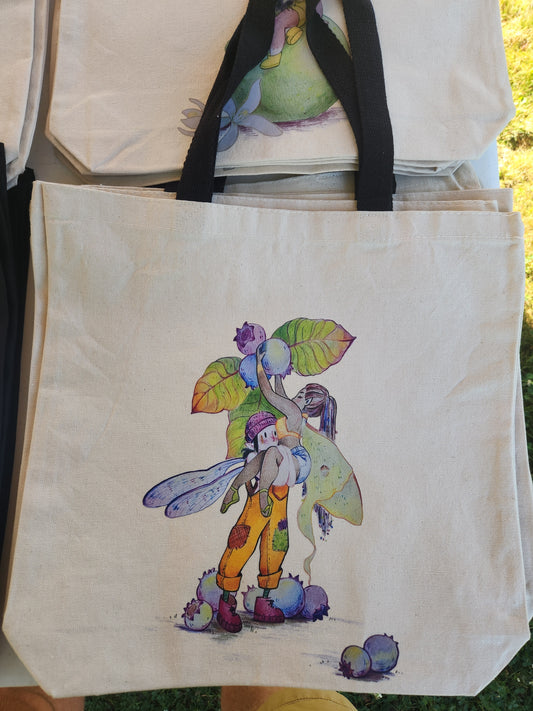 Fairy Couple Tote Bag
